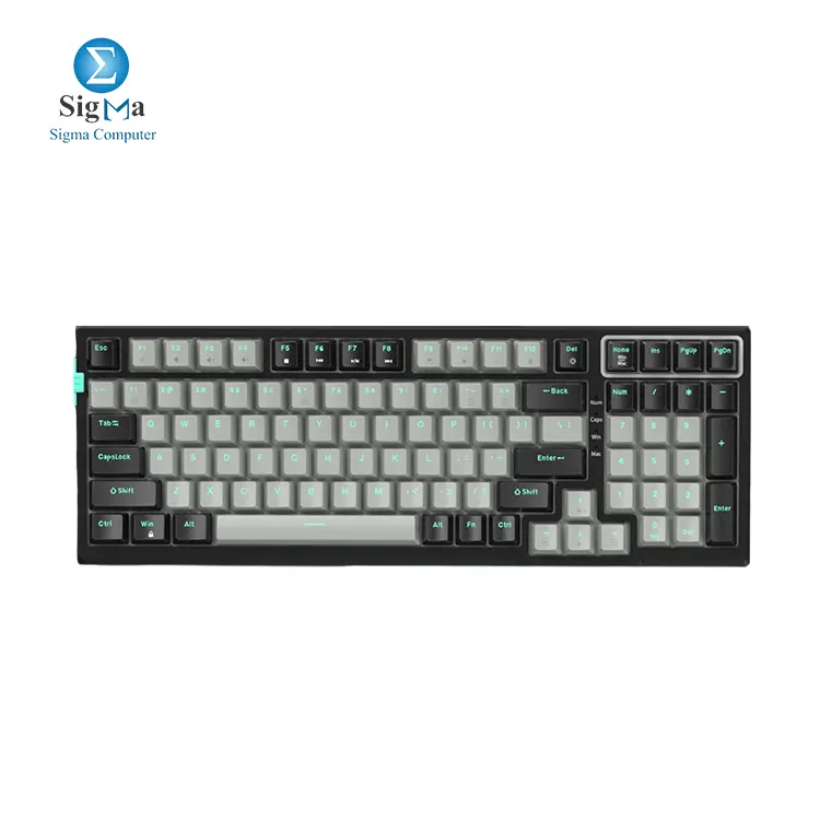MageGee Sky98 95% Mechanical Gaming Keyboard Dark Elf - Main view