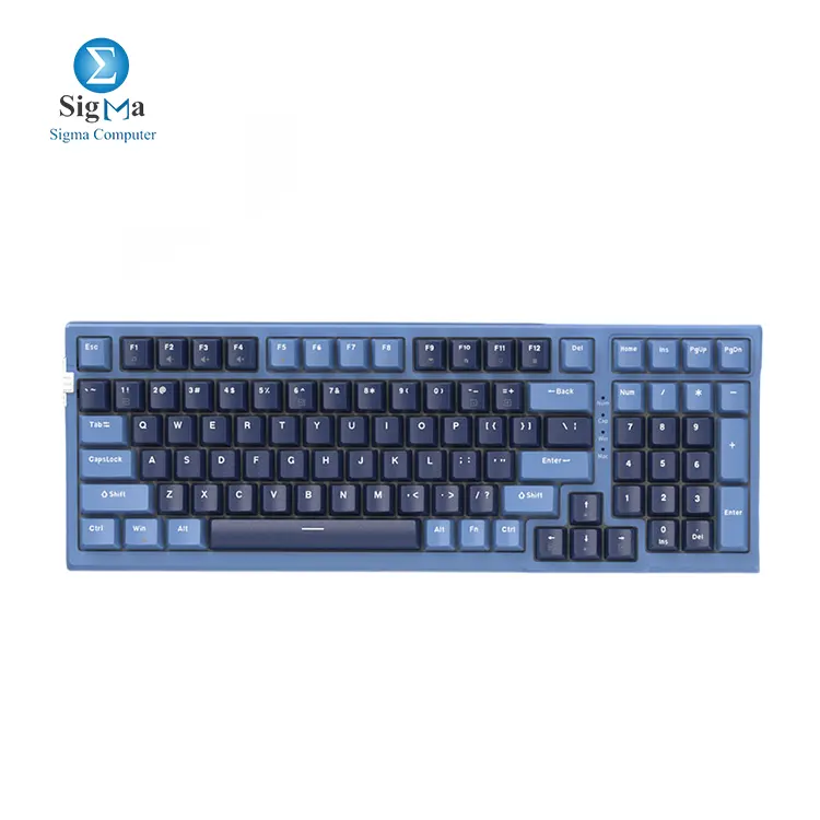 MageGee Sky98 95% Mechanical Gaming Keyboard Dark Blue - Main view