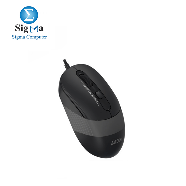 A4tech Fstyler FM10 (Grey) Optical Wired Mouse