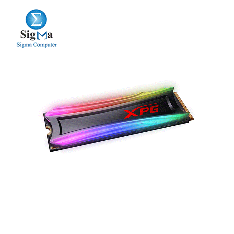  XPG  SPECTRIX  256GB  S40G  RGB  PCIe  Gen3x4  M. 2  NVME Solid  State  Drive