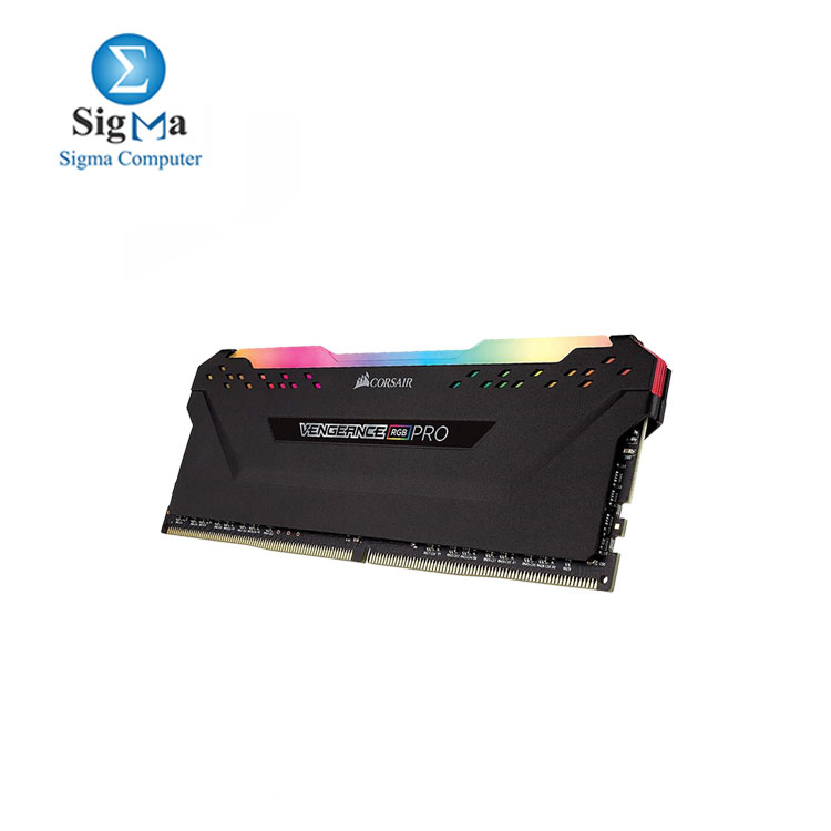 Corsair VENGEANCE® RGB PRO 8GB (1 x 8GB) DDR4 DRAM 3200MHz Cl16 WITH RGB