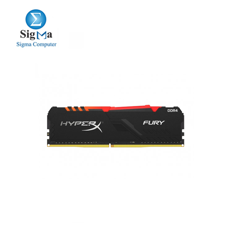 HyperX Fury RGB KF437C19BB1A 16 16GB DDR4 3733Mhz Non ECC Memory RAM DIMM