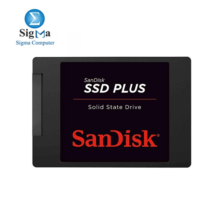 SanDisk SSD PLUS 480GB Internal SSD - SATA III 6 Gb/s, 2.5