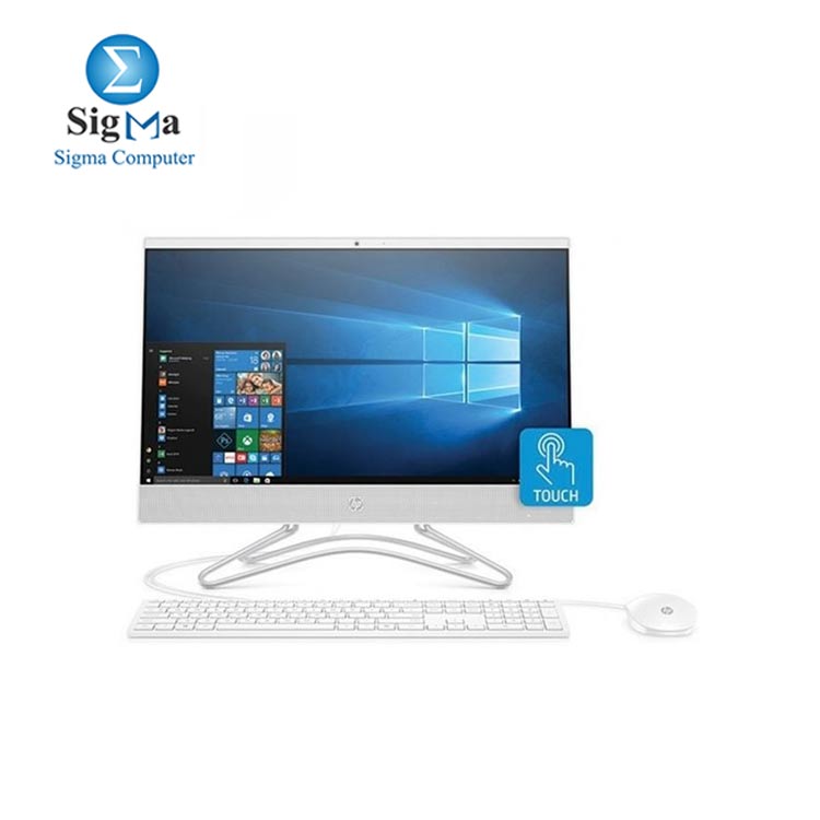 HP 24 All-in-One PC 24-f0020ne Intel Core i7-9700T (2 GHz base, up to 4.3 GHz ) - 8 GB DDR4 - 512 GB PCIe NVMe M.2 SSD - NVIDIA GeForce MX110 - HD Camera with microphone