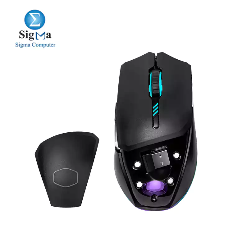 Cooler Master  - MM-831-KKOH1 -  MasterMouse MM831 RGB Wireless - Bluetooth Gaming Mouse