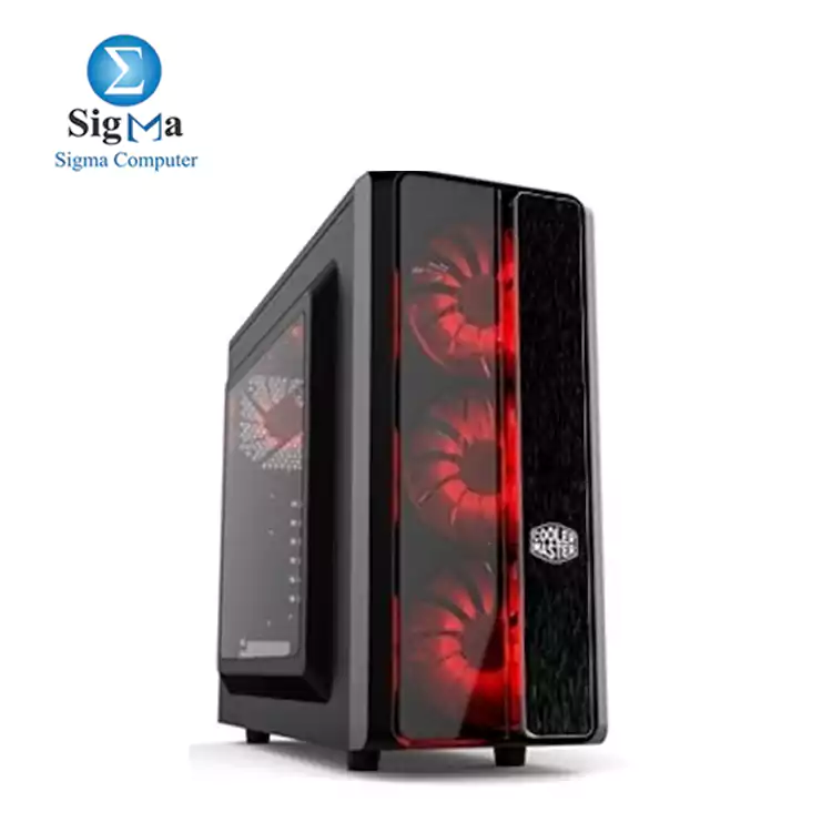 CMP-503 Mid Tower Desktop Case - Black + 600W PSU