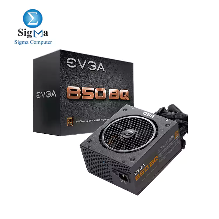 EVGA 850 BQ, 80+ BRONZE 850W, Semi Modular Includes FREE Power On Self Tester, Power Supply 110-BQ-0850-V2