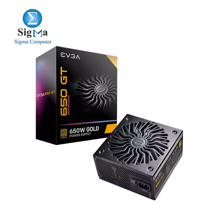 EVGA SuperNOVA 650 GT  80 Plus Gold 650W  Fully Modular Compact 150mm Size Power Supply 220-GT-0650-Y2