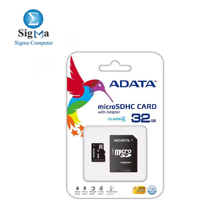 ADATA Micro SD Memory Card  32 GB class 4