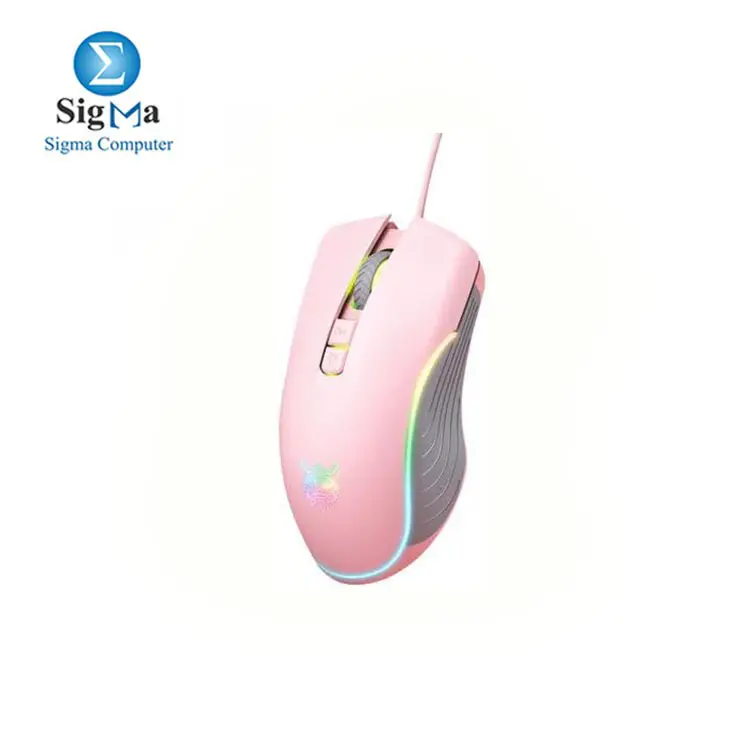 ONIKUMA CW908 Gaming Mouse – 7200 DPI pink