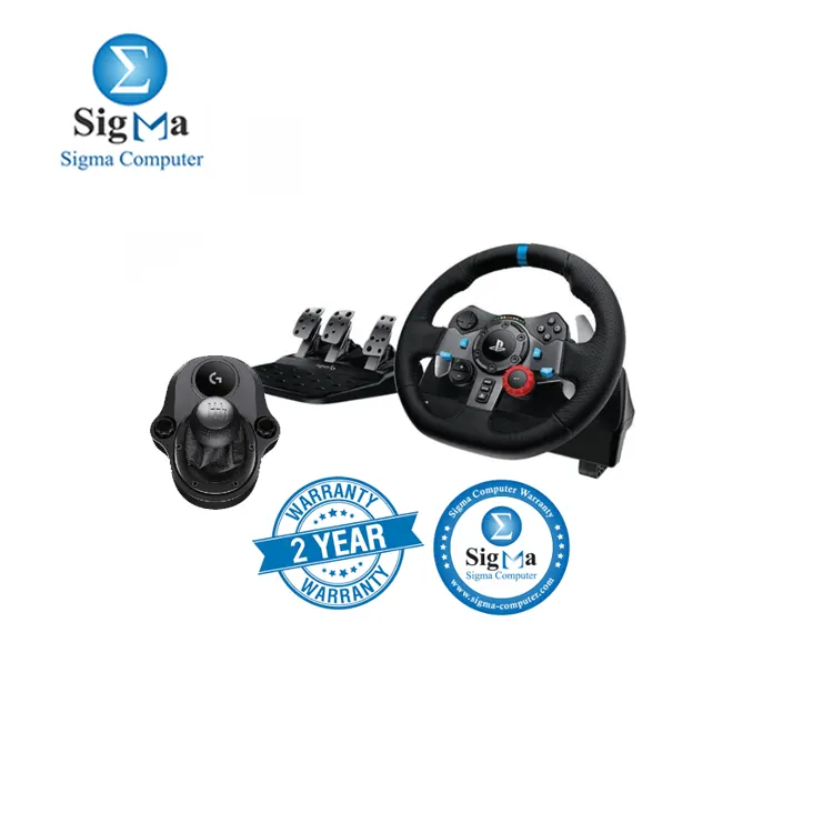  Logitech G29 Driving Force Racing Wheel PS4 PS3 Powered USB port Windows with Logitech G Gaming Driving Force Shifter.