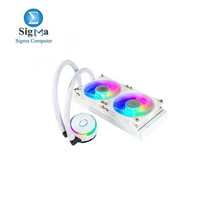COOLER MASTER MASTERLIQUID PL240 FLUX WHITE EDITION - Main view