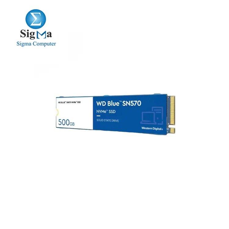 Western Digital 500GB Blue SN570 NVMe™ SSD PCIe Gen3 x4 up to 3500