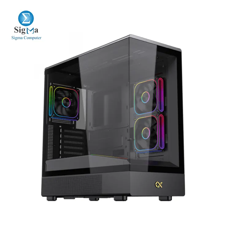 XIGMATEK Sun 5 Fan Argb PWM Super Tower Case-EN49712 - Main view
