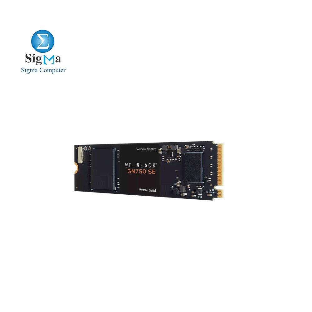 Western Digital BLACK SN750 SE 250GB PCIe Gen4 NVMe Gaming SSD, with up to 3,200MB/s read speed - Main view