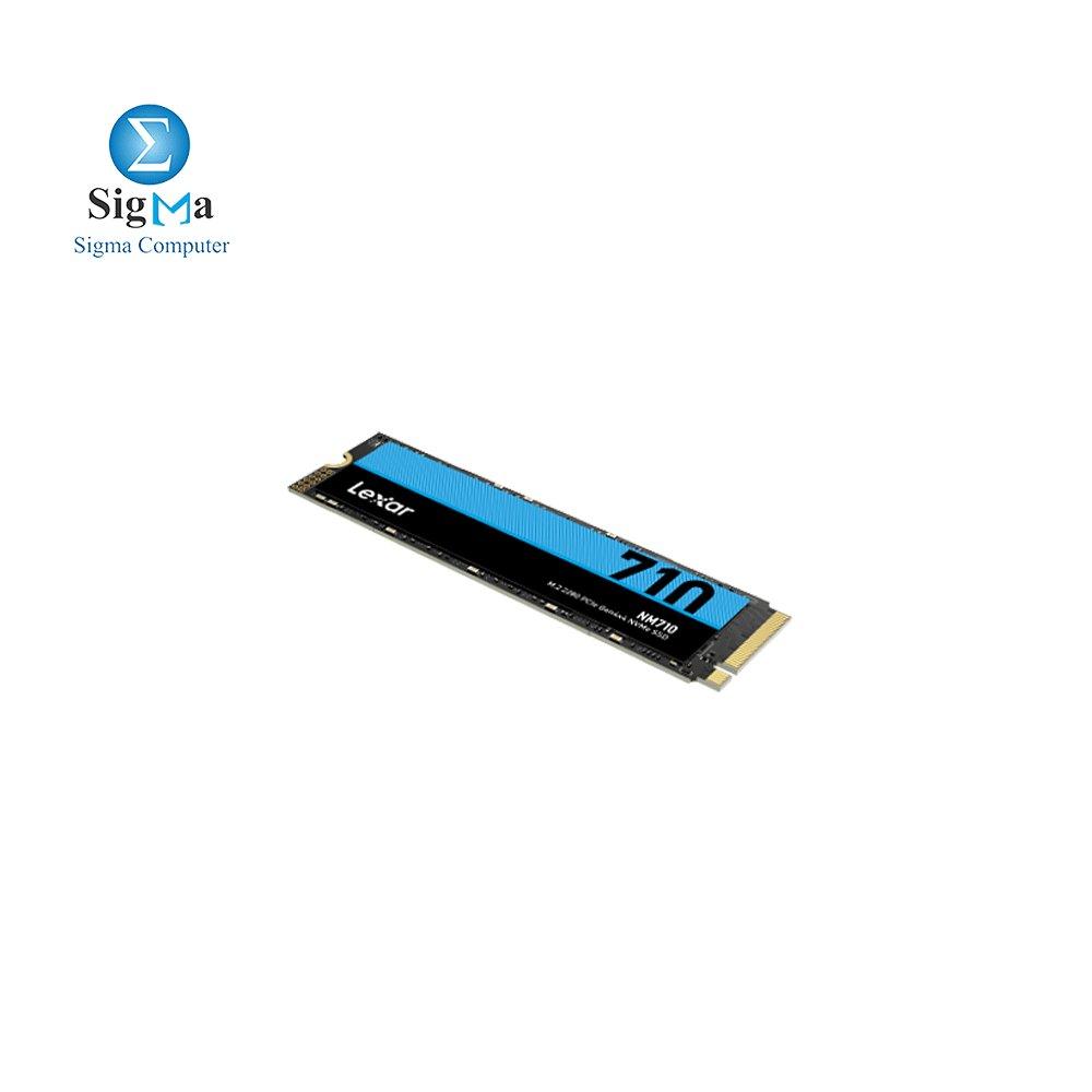 Lexar® NM710 500GB M.2 2280 PCIe Gen4x4 NVMe SSD - LEXAR | 2565