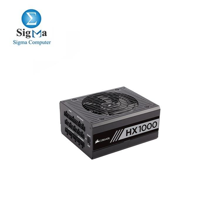 CORSAIR HX1000 — 1000 Watt 80 PLUS® PLATINUM Certified Fully Modular PSU (CP-9020139-UK) - Main view