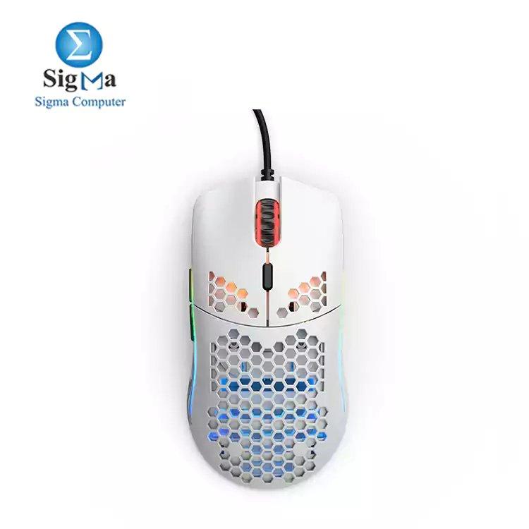 GLORIOUS MODEL O MINUS GOM-WHITE Gaming Mouse - Main view