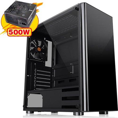 CABINET THERMALTAKE V200 TG + PSU 500W (TEMPERED GLASS) - Main view