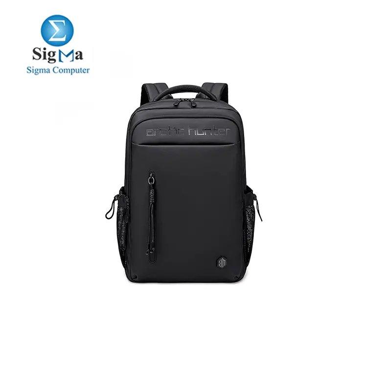 Arctic Hunter B00534 Waterproof Backpack Bag Black - Main view