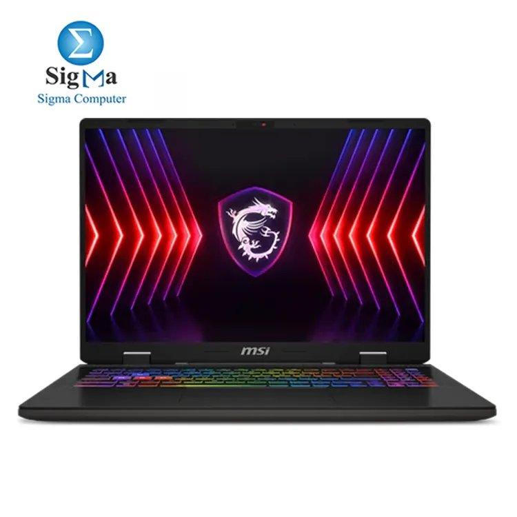 MSI Sword 16HX B13vfkG i7-13700HX- 16GB DDR5 5600Mhz- RTX 4060 8GB- 512GB SSD-  16 Full HD IPS, 144Hz- Windows 11 - Main view