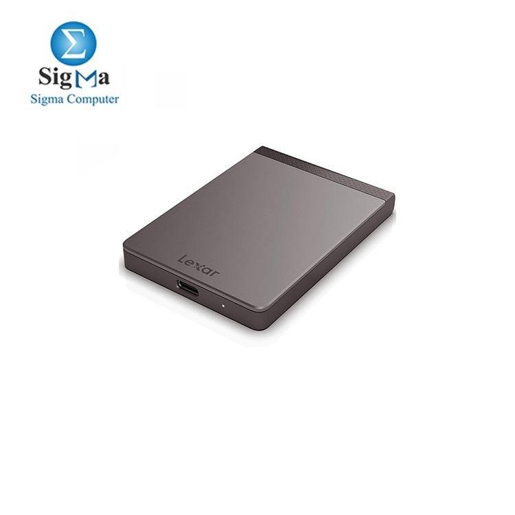 Lexar SL200 512GB Portable SSD External SSD Up to 550MB s Read 400MB s Write USB Type-C - Main view