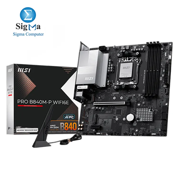 MSI PRO B840M-P WIFI6E - Main view