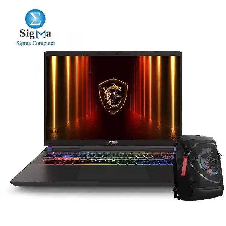 MSI NVIDIA RTX 5080 16GB Vector 16 HX AI A2XWIG Intel Core Ultra 9 275HX 32GB DDR5 5600MHz - 1TB NVMe Gen4 SSD - 16-Inch QHD+ 240Hz - Windows 11 - Main view