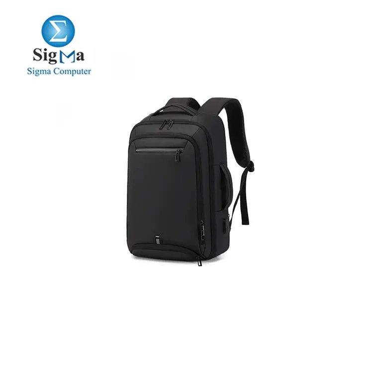 Rahala RAL5306 laptop backpack 15.6-Inch Black - Main view