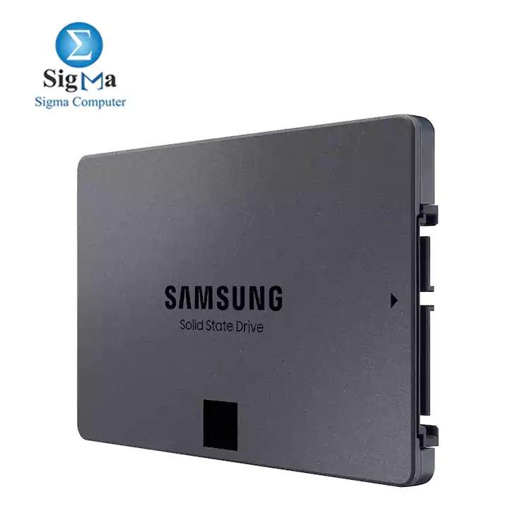 SAMSUNG 870 QVO SATA III 2.5 1TB QLC-DRAM-Up to 530/560 MB/s