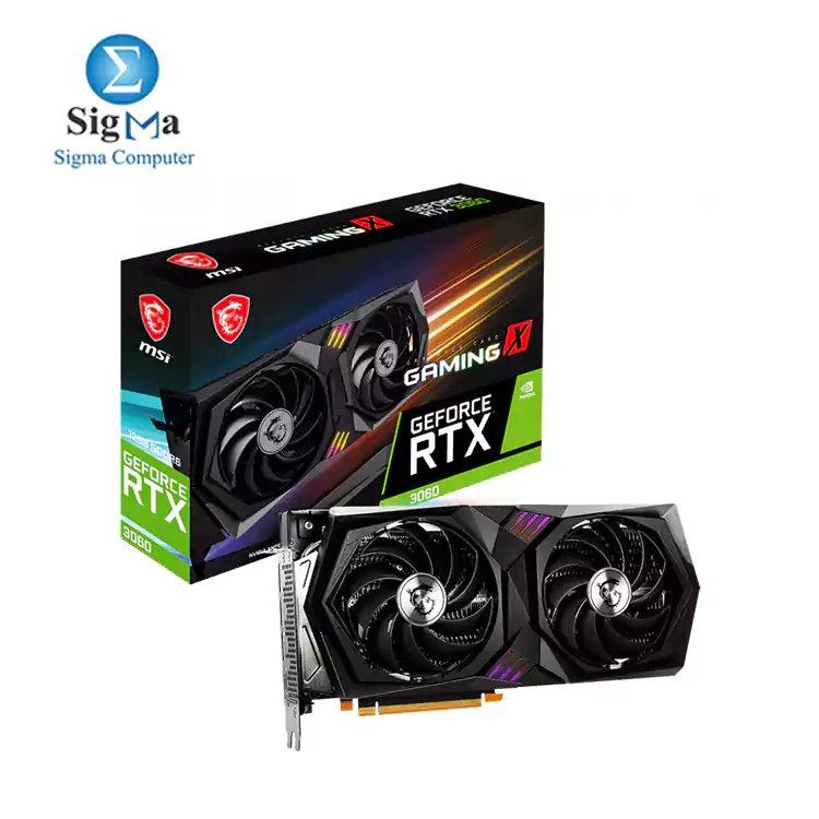 MSI GeForce RTX 3060 GAMING X 12G - Main view
