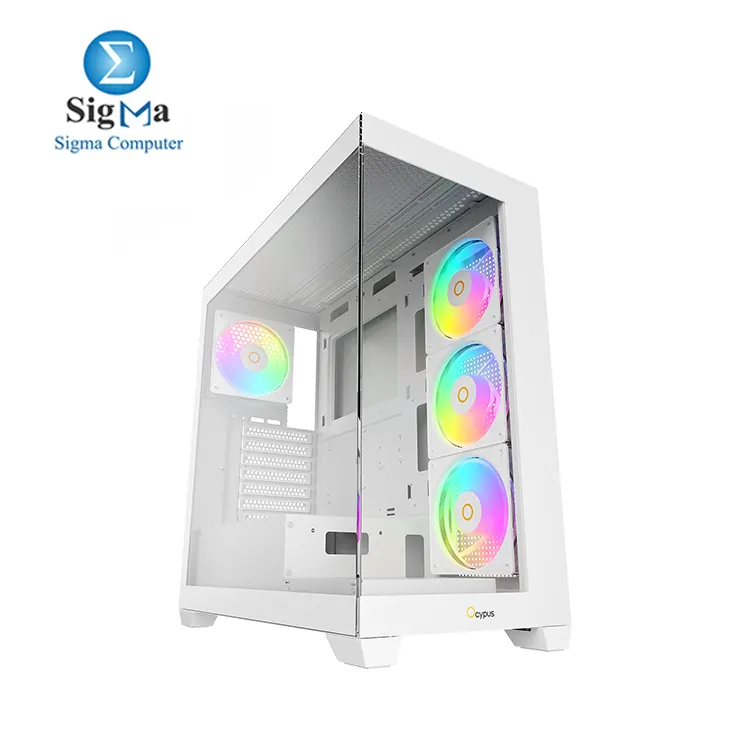 Ocypus Gamma C72 White ARGB 7FANS - Main view