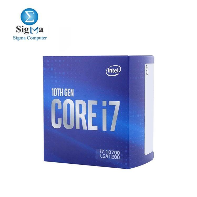 Intel Core i7-10700 Desktop Processor 8 Cores up to 4.8 GHz LGA 1200 - Main view