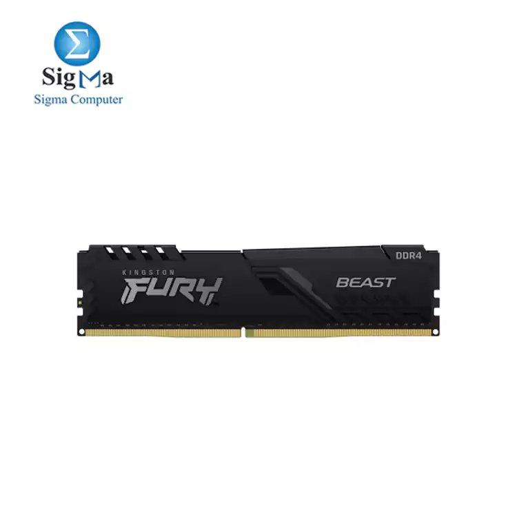 Kingston Fury Beast KF437C19BB/8 8GB DDR4 3733Mhz Non ECC DIMM - Main view