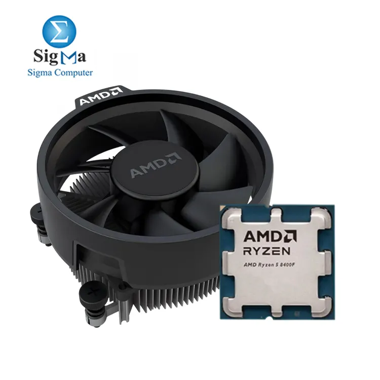 AMD Ryzen 5 8400F Tray Processor with Fan - Main view