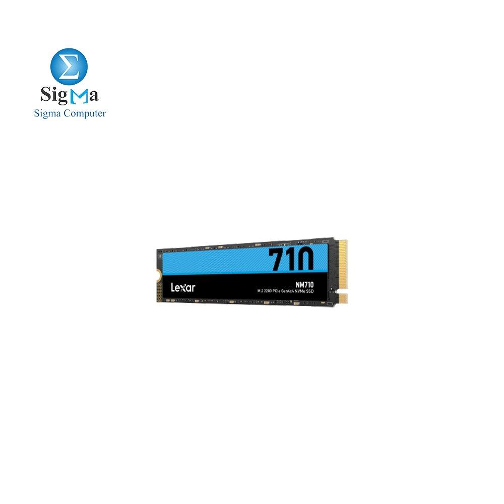Lexar® NM710 500GB M.2 2280 PCIe Gen4x4 NVMe SSD - LEXAR | 2565