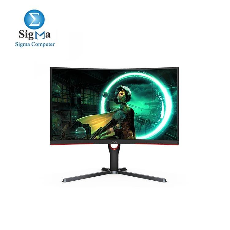 AOC C27G3 27inch 165Hz 1ms FHD VA 1920 x 1080 Curved Gaming Monitor - Main view