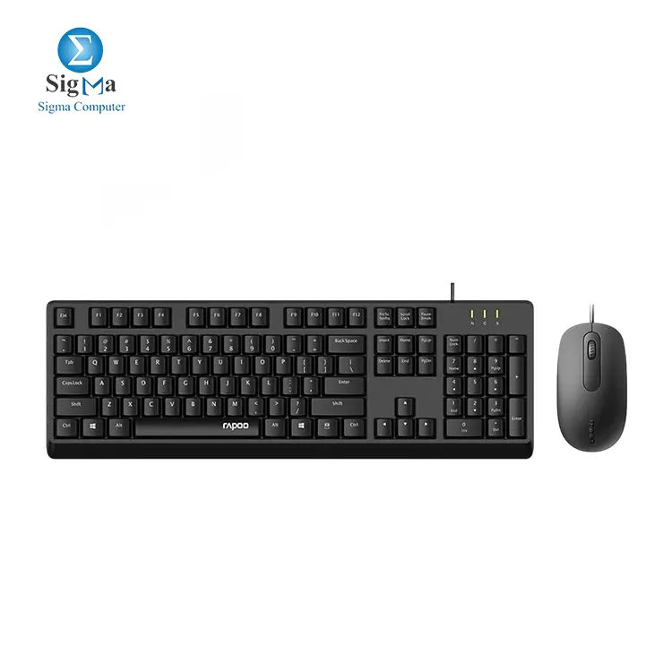 Rapoo X130 Pro Wired Combo Mouse AND Keyboard AR\EN - Main view