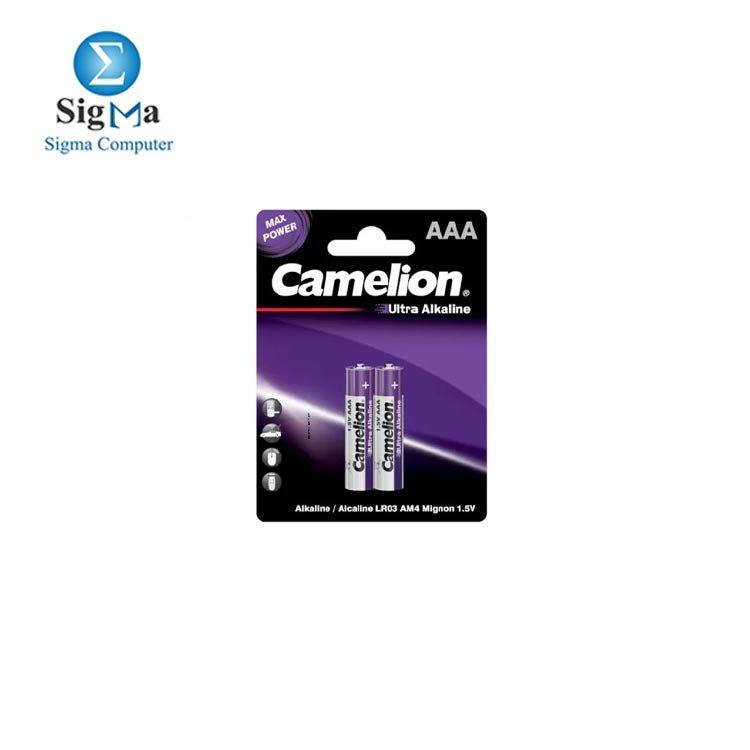 Camelion Battery ULTRA AIKALINE-AAA-LR03-BP2UT-2PC-CARD - Main view