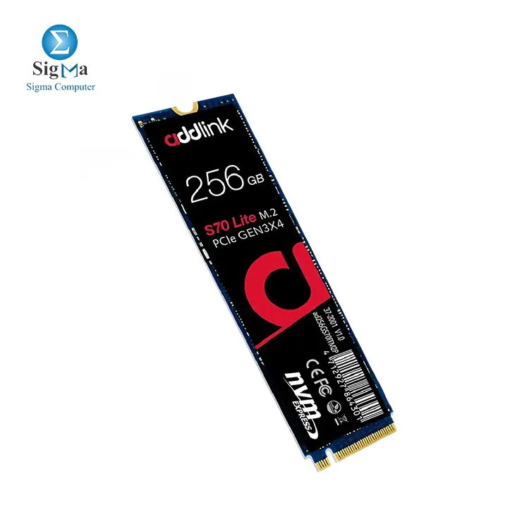 Addlink S70 Lite 256Gb M2 PCLe GEN3x4 2280 Nvme. - Main view