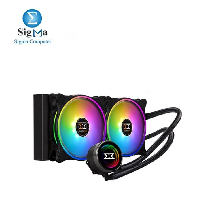 Xigmatek Aurora 240 240mm All-in-One Liquid CPU Cooler with ARGB - Main view