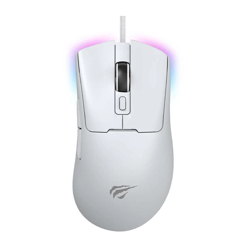HAVIT Gaming Mouse MS966 RGB Programmable - White - Main view