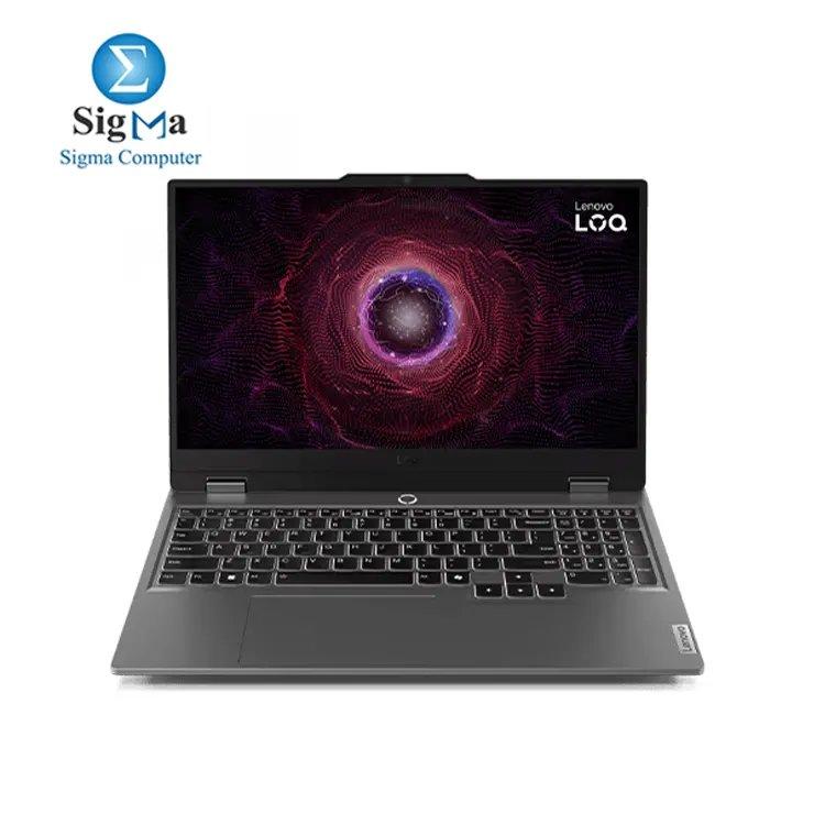 Lenovo LOQ 15ARP9 83JC009CUS AMD Ryzen 7 7435HS - NVIDIA GeForce RTX 4070 8GB - 16GB DDR5-4800Mhz - 512GB SSD M.2 - 15.6 FHD IPS 100 sRGB 144Hz - Windows 11 - Main view