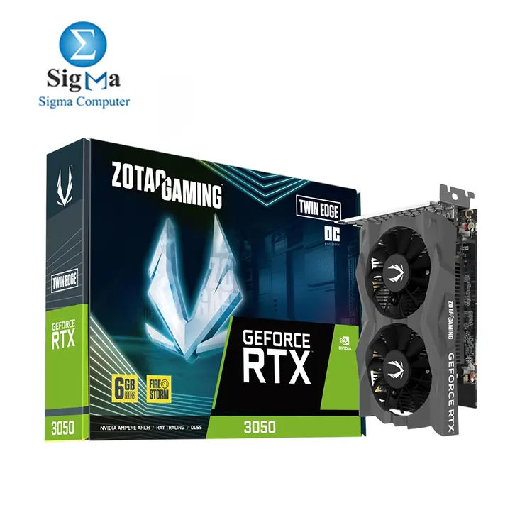 ZOTAC RTX 3050 6G TWIN EDGE OC - Main view