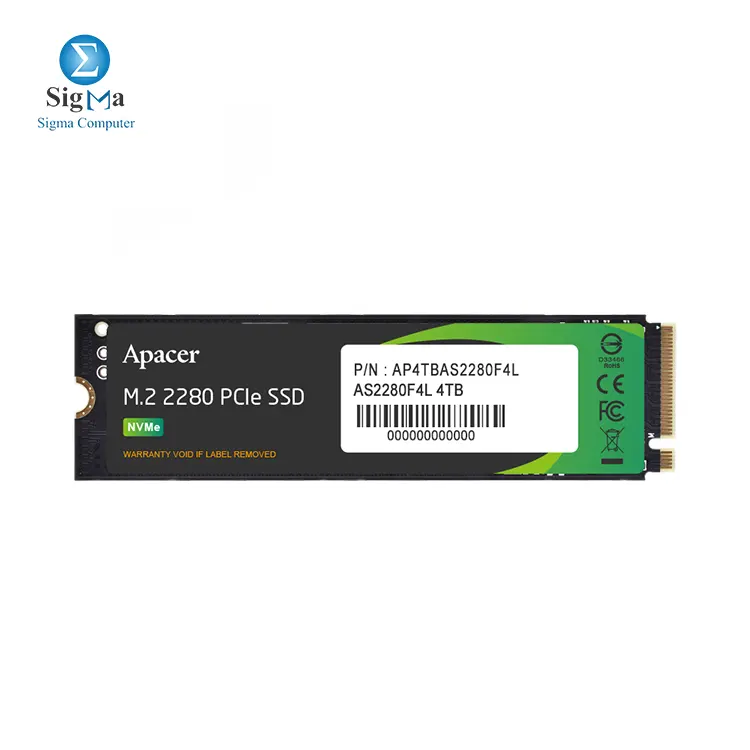 APACER 256G M.2 NVME AS2280P4 - Main view