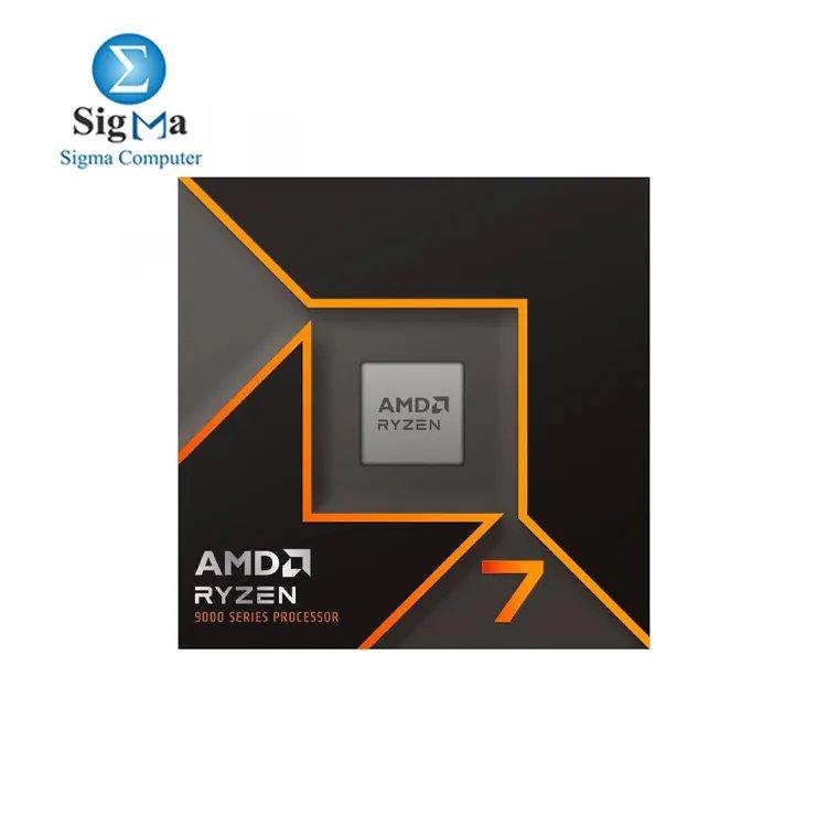 AMD Ryzen 7 9700X features 8 cores, 16 threads, 5.5 GHz boost