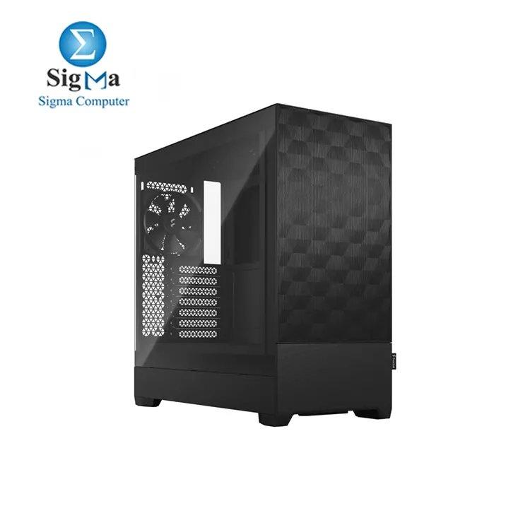 Fractal Design Pop Air RGB Black Tempered Glass Clear Tint - Main view
