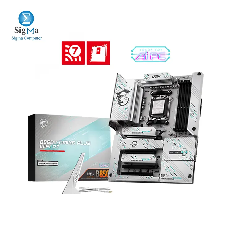 MSI AMD B850 GAMING PLUS WIFI PZ - Main view