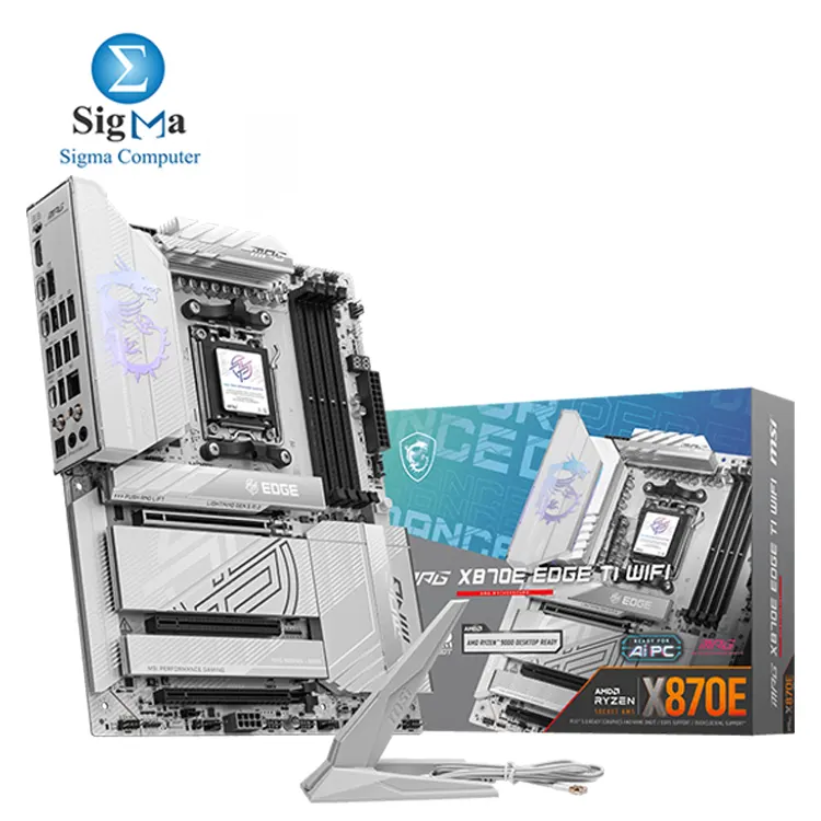 MSI MPG X870E EDGE TI WIFI AM5 Motherboard - Main view