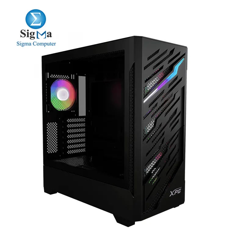 XPG STARKER AIR BTF Black Mid-Tower Chassis - Main view